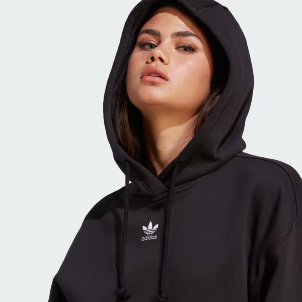 Adidas originals adicolor black hoodie size XL